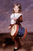 Martin  Drolling, Portrait of the Artist's Son as a Drummer